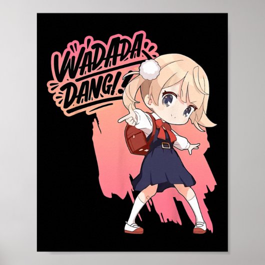 Wadada Dang Shigure Ui Loli Dans Anime Gi Poster (Voorkant)