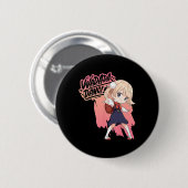 Wadada Dang Shigure Ui Loli Dans Anime Gi Ronde Button 5,7 Cm (Voorkant /achterkant)