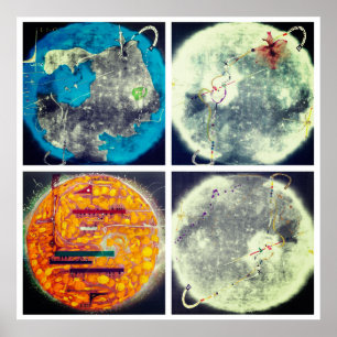 Wadada Leo Smith Ankhrasmation Print (4 seizoenen)