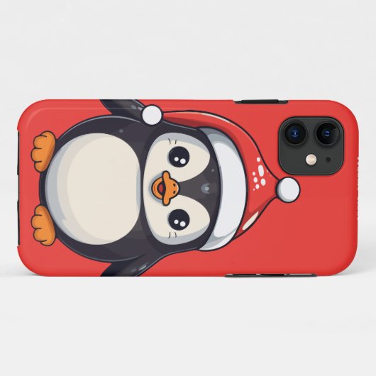 Waddle Claus Case-Mate iPhone Case (Achterkant (horizontaal))
