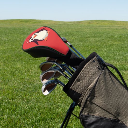 Waddle Claus Golfheadcover (Insitu)