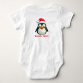 Waddle Claus Romper (Achterkant)