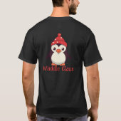 Waddle Claus T-shirt (Achterkant)