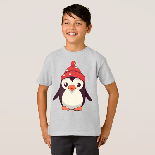 Waddle Claus T-shirt (Voorkant volledig)