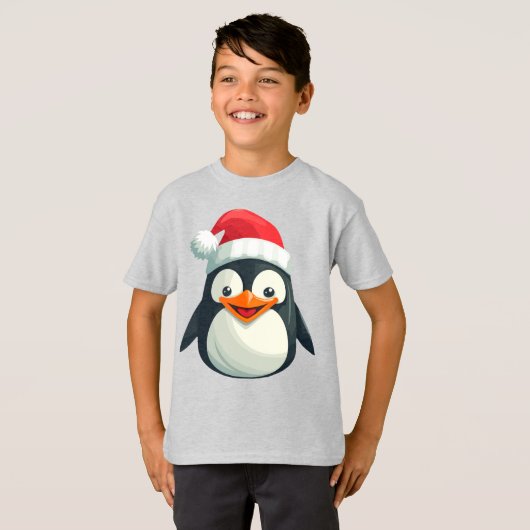 Waddle Claus T-shirt (Voorkant volledig)