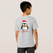 Waddle Claus T-shirt (Achterkant volledig)