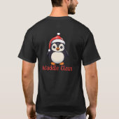 Waddle Claus T-shirt (Achterkant)