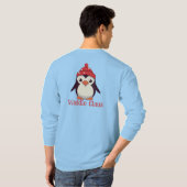 Waddle Claus T-shirt (Achterkant volledig)