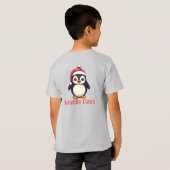 Waddle Claus T-shirt (Achterkant volledig)