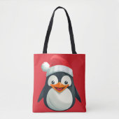 Waddle Claus Tote Bag (Voorkant)
