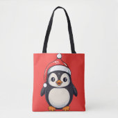 Waddle Claus Tote Bag (Voorkant)