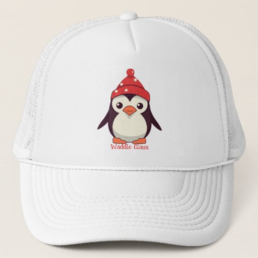Waddle Claus Trucker Pet (Voorkant)
