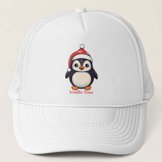 Waddle Claus Trucker Pet (Voorkant)