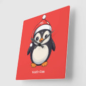 Waddle Claus Vierkante Klok (Hoek)