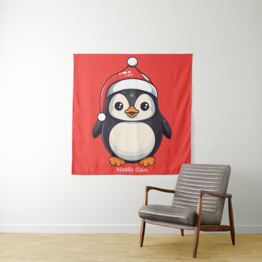 Waddle Claus Wandkleed (In situ)