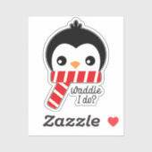 Waddle dat ik doe? sticker (Vel)