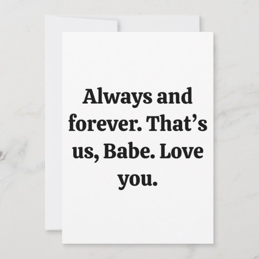 Waddle die ik doe zonder jou persoonlijke liefdesK Bedankkaart (Achterkant)