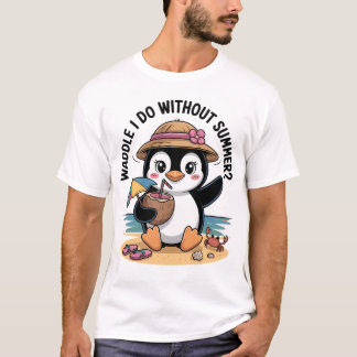 Waddle doe ik zonder zomer t-shirt