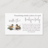 Waddle It Be Duck Geslacht onthullen Boek Verzoek Informatiekaartje (Voorkant)