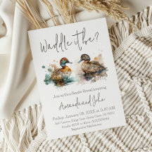 Waddle It Be Hunting Mallard Duck Genderonthulling