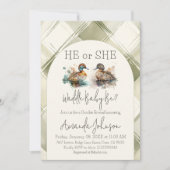 Waddle It Be Mallard Duck Genderonthulling Kaart (Voorkant)