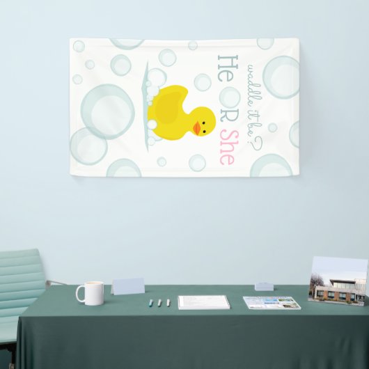 Waddle it be Rubber Duck Pink Blue onthult Vertica Spandoek (Beurs)