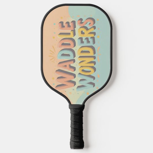 Waddle vraagt zich af pickleball paddle (Voorkant)