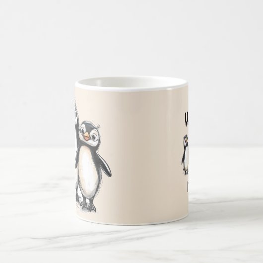 Waddle We Do Next?, Penguins Mok, Grappig Koffiemok (Center)