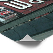 Waddles Restaurant Portland Oregon Poster (Hoek)