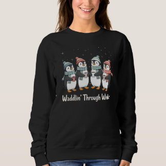 Waddlin’ Through Winter – Penguin Friends Trui