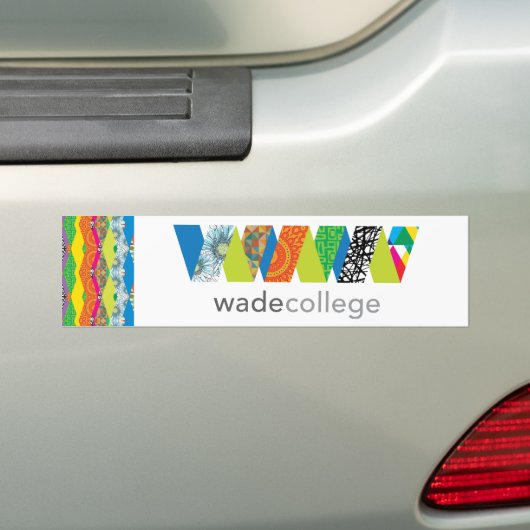 Wade Bumpersticker (Op auto)