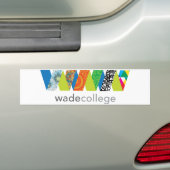Wade College-Bumpersticker Bumpersticker (Op auto)