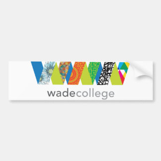 Wade College-Bumpersticker Bumpersticker