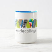 Wade College Tweekleurige Koffiemok (Center)