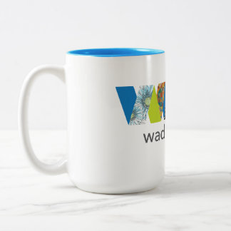 Wade College Tweekleurige Koffiemok