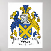 Wade Family Crest Poster (Voorkant)