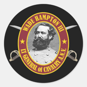Wade Hampton (AFGM) Ronde Sticker