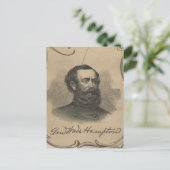 Wade Hampton III Briefkaart (Staand voorkant)