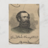 Wade Hampton III Briefkaart (Voorkant)