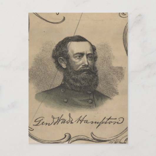 Wade Hampton III Briefkaart (Voorkant)