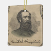 Wade Hampton III Keramisch Ornament (Links)