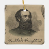 Wade Hampton III Keramisch Ornament (Voorkant)