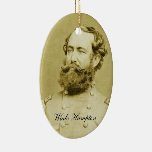 Wade Hampton III Keramisch Ornament (Rechts)