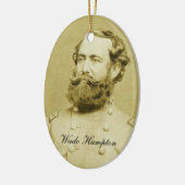 Wade Hampton III Keramisch Ornament (Links)