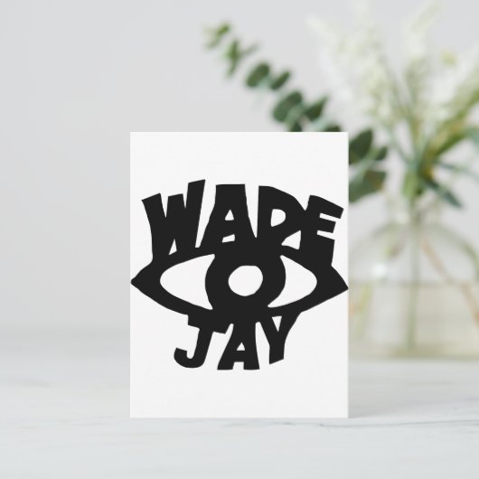 Wade Jay Briefkaart (Staand voorkant)