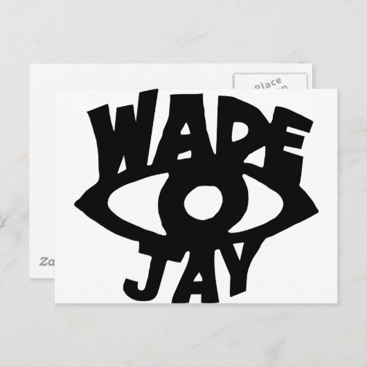 Wade Jay Briefkaart (Voorkant / Achterkant)