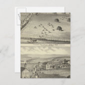 Wade ranch, Weller residentie Briefkaart (Voorkant / Achterkant)