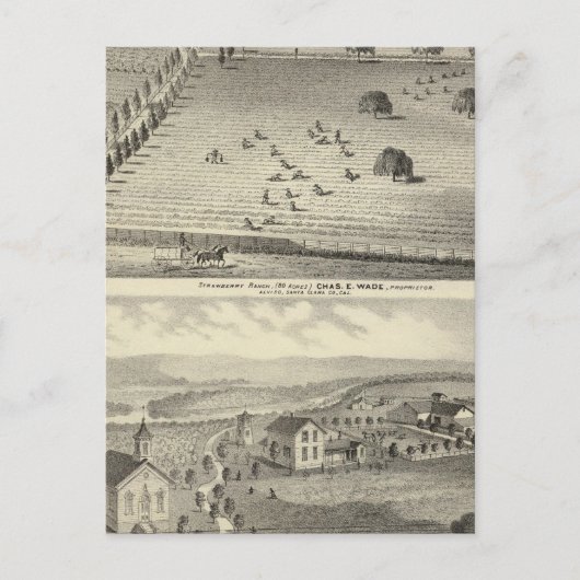 Wade ranch, Weller residentie Briefkaart (Voorkant)