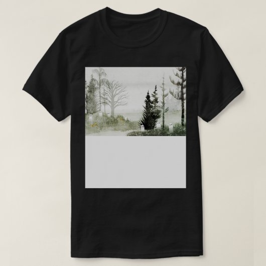 Waden door de moerassen t-shirt (Design voorkant)
