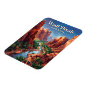 Wadi Disah Saudi-Arabië Magneet (Linkerzijde)